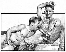 Roger Paynes Gay Erotic Drawings