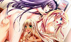 Incredible big tits, blowjob, lesbian, toys hentai collection