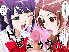 Amazing blowjob, group hentai pictures