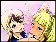 Best group, blowjob, big tits hentai collection