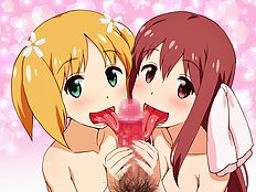 Crazy blowjob, big tits, group hentai images