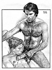 Roger Paynes Gay Erotic Drawings