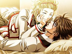 Yaoi love story with sex involving happy ending