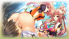 Incredible big tits, group, blowjob, outdoor hentai set
