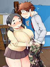 Incredible big tits, blowjob hentai collection