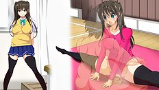 Exotic big tits, group, blowjob, bondage hentai pictures