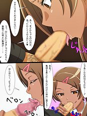 Amazing blowjob, group hentai pictures