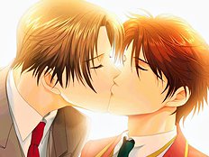 Classic unequal yaoi couples perform hot fucking
