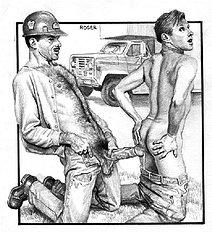 Roger Paynes Gay Erotic Drawings