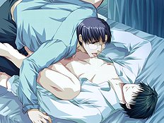 Horny yaoi guys bang hard young virgin cutie