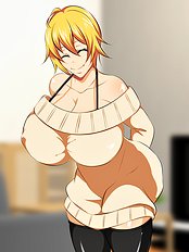 Fabulous big tits, blowjob hentai archive