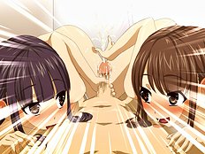 Horny dp, toys, bondage, group, blowjob hentai images