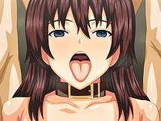 Exotic group, big tits, blowjob, dp hentai set