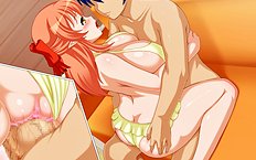 Incredible 3d, big tits, lesbian, toys hentai set