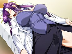 Fabulous blowjob, big tits hentai collection