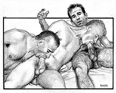 Roger Paynes Gay Erotic Drawings