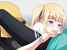 Horny big tits, blowjob hentai pictures