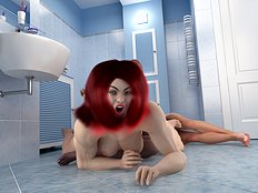 Hottest 3d, big tits, group, blowjob hentai collection