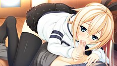 Fabulous big tits, blowjob hentai set
