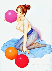 Pin-up art (Dickens,Archie)