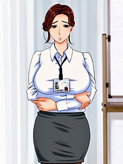 [Hamasei] Mature office fuck with senior OL