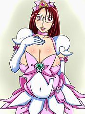 [Hamasei] Heart wo Catch suru Syashin wo Nokoshitai to Mama ga Tubuyaita (Heart Catch Precure!)