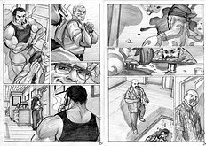 Unpublished Story Board Comics