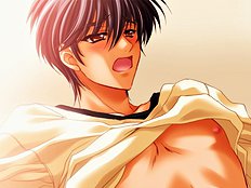Horny yaoi guys bang hard young virgin cutie