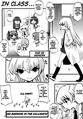Tensai to Shikenkan to Hakui to Aoi Kami no Eroi Hon