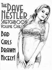 Sketchbook 1 bad girls drawn nicely (Na)