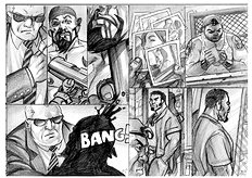 Unpublished Story Board Comics