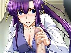 Fabulous blowjob, big tits hentai collection