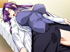 Fabulous blowjob, big tits hentai collection