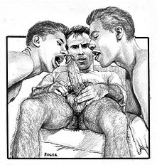 Roger Paynes Gay Erotic Drawings