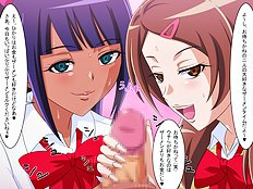 Amazing blowjob, group hentai pictures
