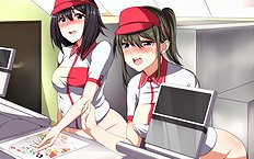 Crazy big tits, group, bondage hentai collection