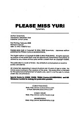 Please Miss Yuri[ENG]