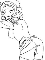 Incredible big tits, blowjob hentai images