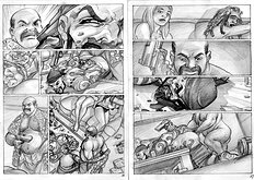 Unpublished Story Board Comics