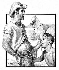 Roger Paynes Gay Erotic Drawings