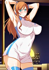 Hottest big tits, blowjob hentai images