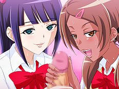 Amazing blowjob, group hentai pictures