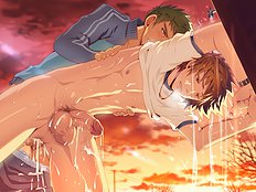 Saucy hard yaoi pics with handsome anime gay