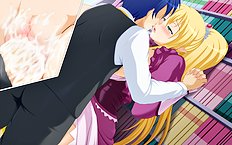 Incredible 3d, big tits, lesbian, toys hentai set