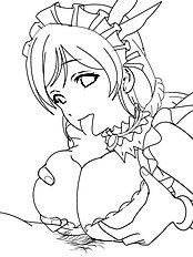 Incredible big tits, blowjob hentai images