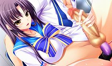 Incredible big tits, blowjob, lesbian, toys hentai collection