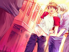 Young yaoi lovers try out reaming and bdsm