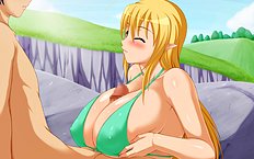Incredible 3d, big tits, lesbian, toys hentai set