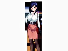 Hottest big tits, blowjob hentai pictures