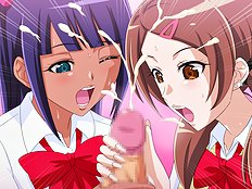 Amazing blowjob, group hentai pictures